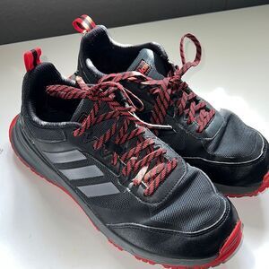 adidas Rockadia Trail 3.0 Black/Red Men's Shoes Size 8  (WIDE)